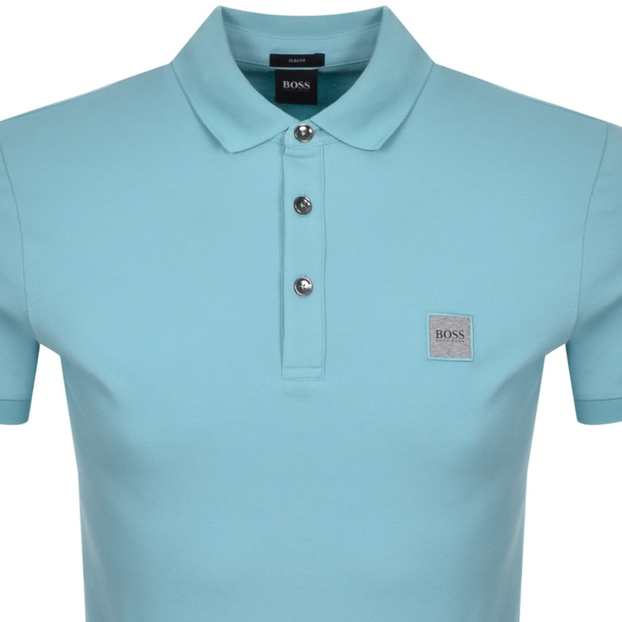 Alternative Image for ProductBOSS Casual Passenger Polo T Shirt Turquoise2